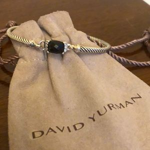 David Yurman Chatelaine Bracelet with Onyx & Diamonds